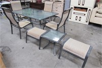 11- LARGE PATIO TABLE SET