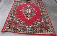 11- 5X7 AREA RUG RED