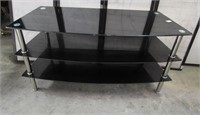 11- 2 TIER GLASS TV STAND