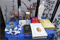 390- LARGE LOT OF RELIGIOUS ITEMS