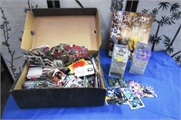 490- SHOE BOX FULL OF SPORTS CARDS