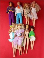 Vintage Ken & Barbie Dolls