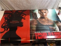 2 posters de films neufs Tomb Raider et Acrimony