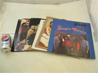8 disques vinyles 33 tours dont Donna Summer