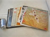 8 disques vinyles 33 tours de Jazz et de Blues