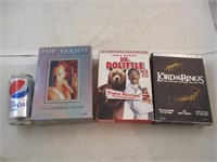 3 coffrets DVD dont Die Hard,Dr Dolittle