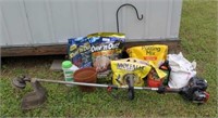 Troy Bilt gas weedeater & Lawn/Garden supplies