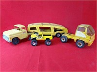Three Vintage Tonka Trucks