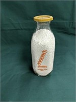 Joseph Dairy Harbeson Delaware Quart Milk Bottle