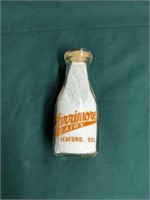 Larrimore Dairy Seaford Delaware Pint Milk Bottle