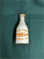 Wilson And Parker Ellendale Delaware Milk Bottle