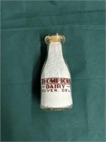 Thompson's Dairy Dover Delaware Milk Bottle
