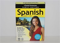 INSTANT IMMERSION, SPANISH LEVELS 1, 2 & 3