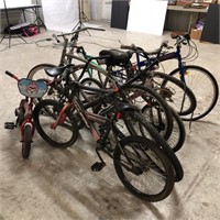 Bicycles (lot of 7)