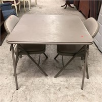 Card Table with 2 Chairs