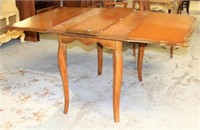 Drop Leaf Maple Dining Table with Leaf