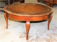 French Provincial Round Coffee Table