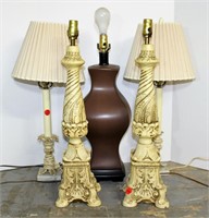 Selection of Table Lamps (lot of 5)