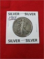 1944 Walker Silver Half Dollar