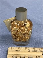 Small bottle of gold flakes, from Brazil      (g 2