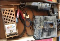 box: power convertor, battery tester, Craftsman