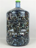 5 Gallon Water Bottle FULL of Buttons (2 of 3)