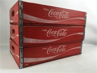 Vintage Coca Cola Crates, Red (3)