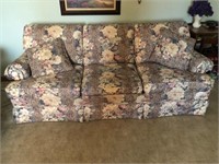 Floral Print Couch