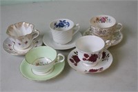 5 Cups & Saucers