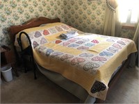 Bed and Quilt