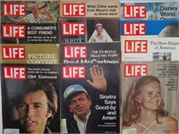(12) LIFE Magazines from 1971 to '72