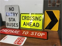 5 mixed modern signs