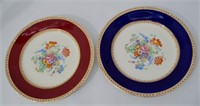 Pair Vtg 10" Wedgewood Plates c 1908 - 25