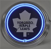 Toronto Maple Leaf Neon Electric Wall Clock