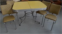 Mid Century Retro Dining Table & 4 Chairs