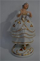 Royal Dux Porcelain Dancing Lady Figurine 8" 615