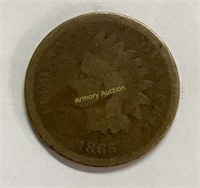 1865 INDIAN HEAD PENNY
