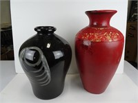 Set of Pottery Vases