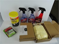 Assorted Car Cleaning Items