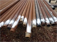 (17) 4" drill rods x 20'L 2 7/8 IF joint