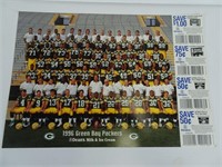 Green Bay Packers 1996 Roster Photo