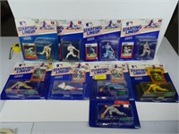 Lot of Nine Baseball Starting Lineups from 1988