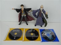 Harry Potter movies and figures