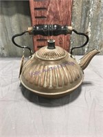 Copper tea kettle