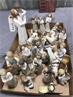 Collection of  Willow Tree figurines