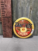 Dazey Churn round sign