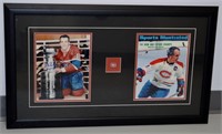 Framed Henri Richard Signed Photo 30" x 18"