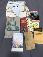 Seed corn pocket memo books, Bolt and Drill gauges