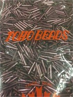 Toho 15 mm silver lined amethyst bugle beads