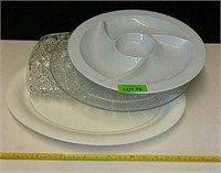 Various plastic Platters